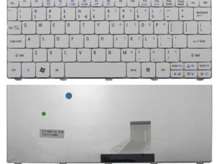 Acer Aspire One D257 D270 Happy Happy 2 White Keyboard KB.I100A.114 Discount