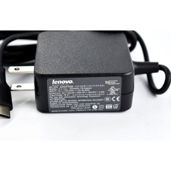 New Genuine Lenovo ADLX45UDCU2A DLX45ULCC2A GX20M33579 AC Adapter Charger 45W Sale