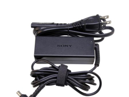 New Genuine Sony AC Adapter Charger VGP-AC19V75 19.5V - 2.3A 45W 6.5*4.4mm with pin Online now