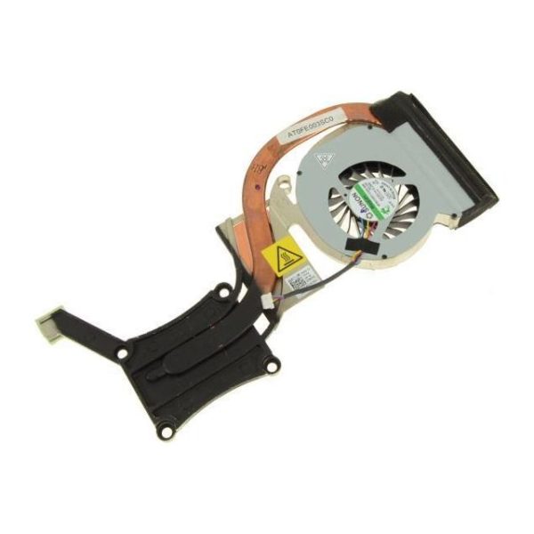 Genuine Dell Latitude E6420 CPU FAN and Heatsink Assembly For Discrete Nvidia 7MJYV AT0FE003SC0 Online Sale