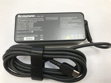 New Genuine Lenovo ThinkPad 13 2nd Gen 20J1 Tablet USB-C Type-C AC Adapter Charger 45W on Sale