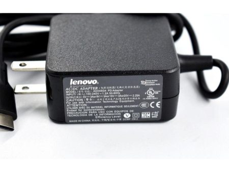 New Genuine Lenovo ThinkPad T480 20L5 USB-C AC Adapter Charger 45W Supply